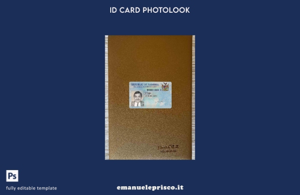 modello FRONTALE photolook ID Namibia stile verificato